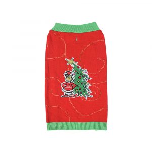 Maxtil Dog Christmas Sweater Dog Cat Autumn